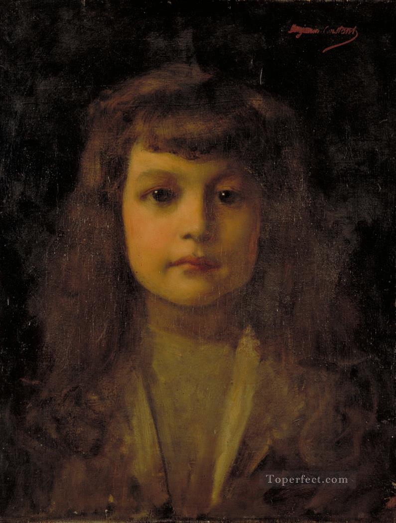 the girl Jean Joseph Benjamin Constant Orientalist Oil Paintings